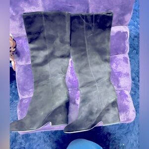 Sam Edelman wedge suede boots